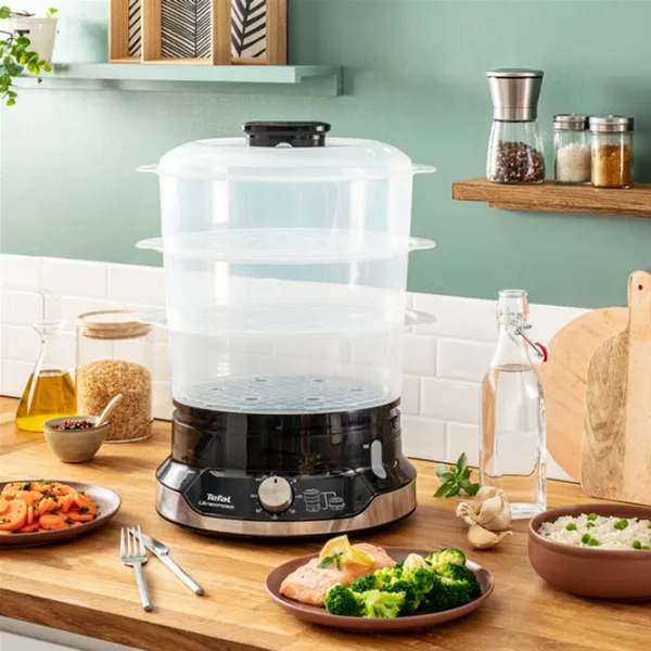 Пароварка Tefal VC204810 800 Вт / Черный photo 5 Пароварка Tefal VC204810 800 Вт / Черный photo 5