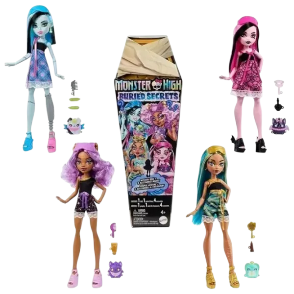 Păpușă Monster High Cozy Creepover HYV64  model / 3+ photo 1