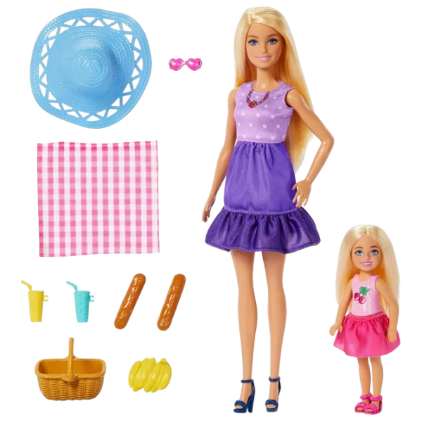 Păpușă Barbie Barbie and Chelsea Sisters JBF43  model / 3+ photo 1