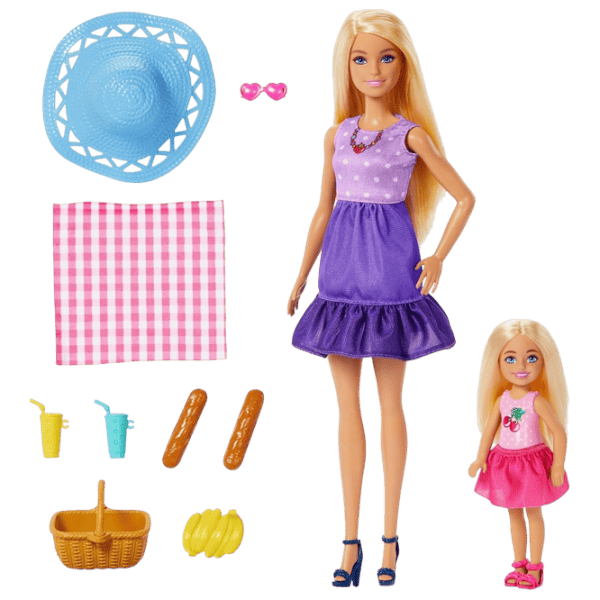 Păpușă Barbie Barbie and Chelsea Sisters JBF43  model / 3+ photo 1