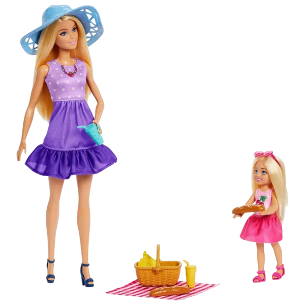 Păpușă Barbie Barbie and Chelsea Sisters JBF43  model / 3+ photo 2