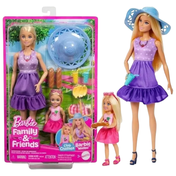 Păpușă Barbie Barbie and Chelsea Sisters JBF43  model / 3+ photo 3