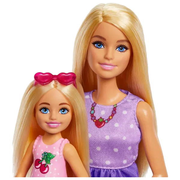 Păpușă Barbie Barbie and Chelsea Sisters JBF43  model / 3+ photo 4