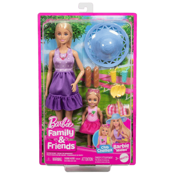 Păpușă Barbie Barbie and Chelsea Sisters JBF43  model / 3+ photo 7
