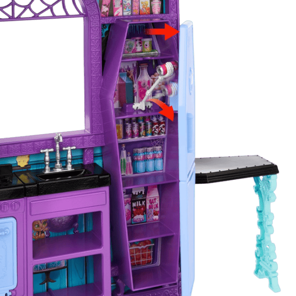 Căsuță pentru păpuși Monster High Boo-tique Hotel JBF16 căsuță / 3+ photo 2