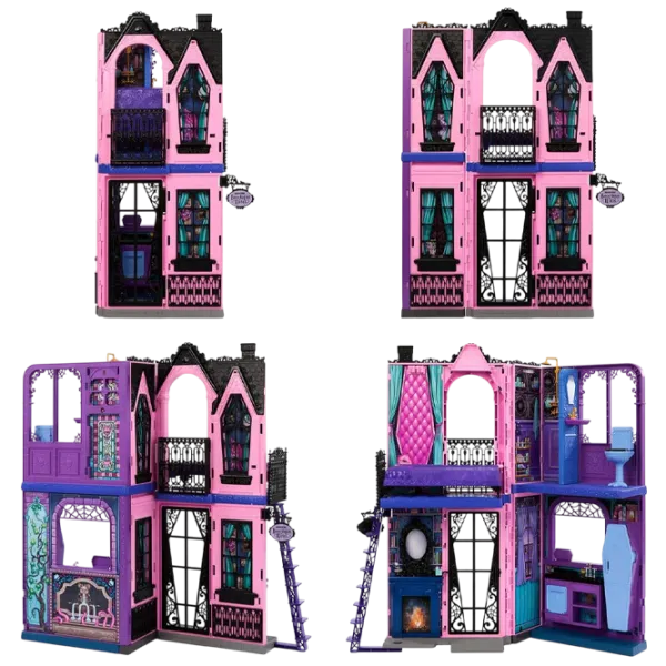 Căsuță pentru păpuși Monster High Boo-tique Hotel JBF16 căsuță / 3+ photo 6