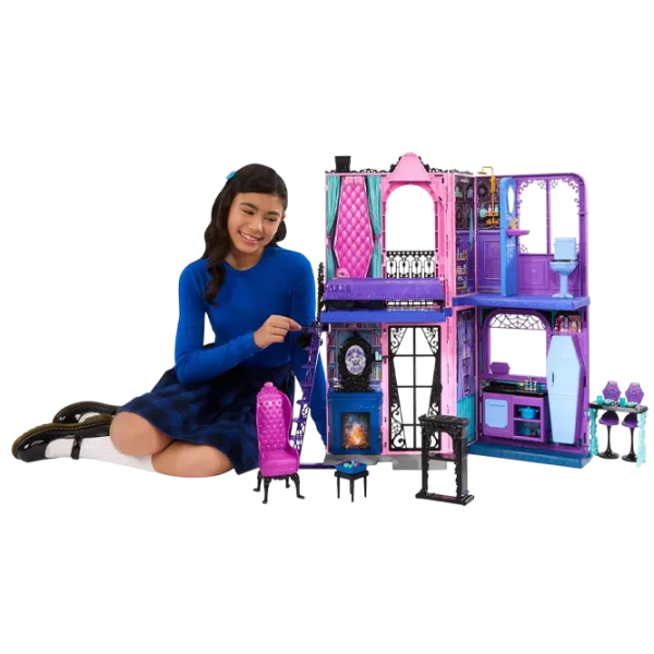 Căsuță pentru păpuși Monster High Boo-tique Hotel JBF16 căsuță / 3+ photo 7