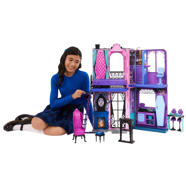 Căsuță pentru păpuși Monster High Boo-tique Hotel JBF16 căsuță / 3+ photo 7
