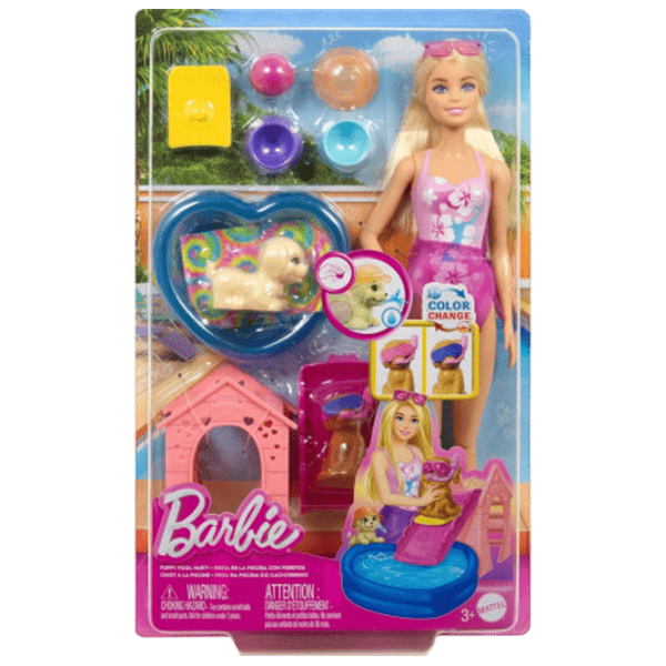 Набор Barbie Pool Party Toy JBF35 модель / 3+ photo 6 Набор Barbie Pool Party Toy JBF35 модель / 3+ photo 6