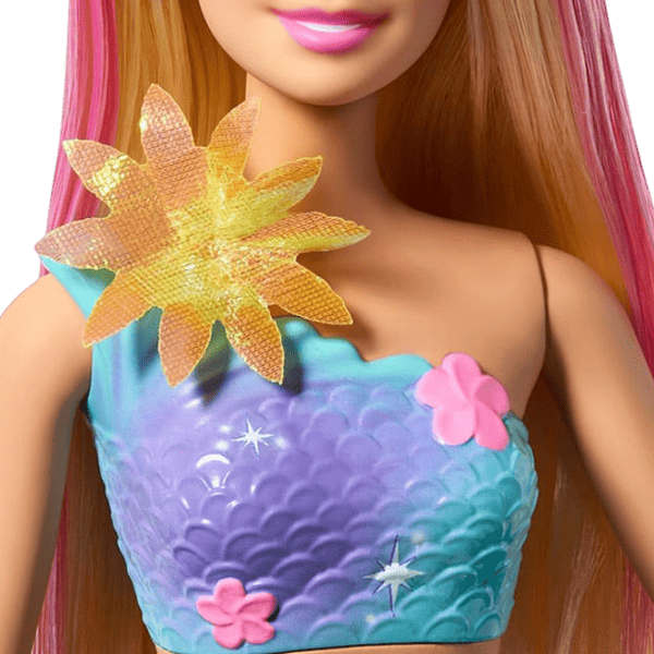 Кукла Barbie Blooming Flowers JDM72 русалка / 3+ photo 3 Кукла Barbie Blooming Flowers JDM72 русалка / 3+ photo 3
