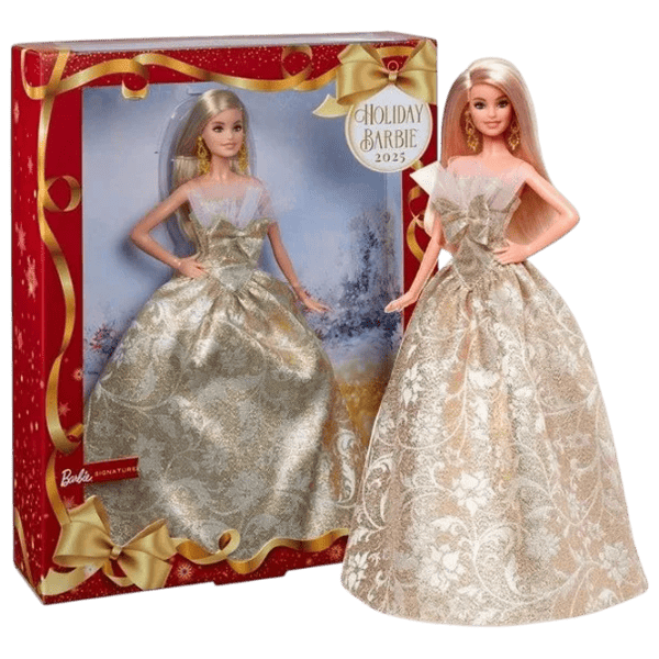 Кукла Barbie 2025 Holiday Barbie JBH95  модель / 3+ photo 5