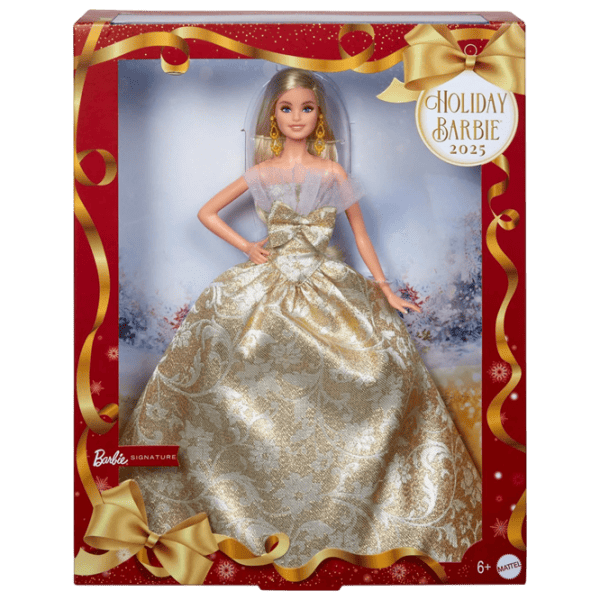Кукла Barbie 2025 Holiday Barbie JBH95  модель / 3+ photo 6