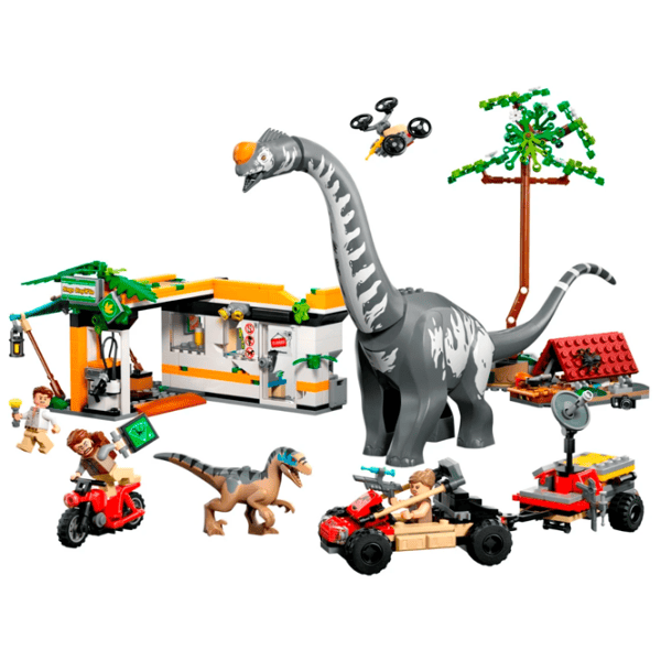 Constructor LEGO Raptor & Titanosaurus Tracking Mission Clasic/ Gray photo 2