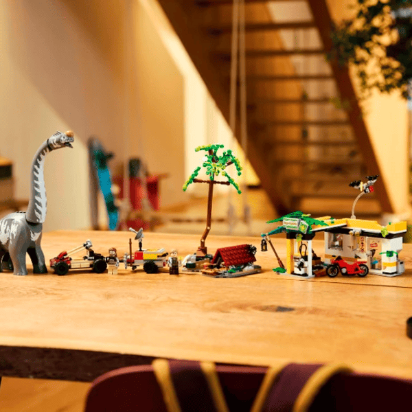 Constructor LEGO Raptor & Titanosaurus Tracking Mission Clasic/ Gray photo 5