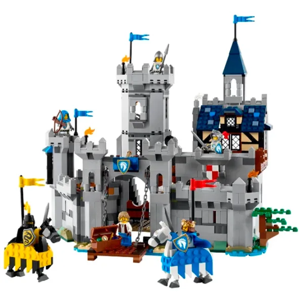 Constructor LEGO Medieval Horse Knight Castle Clasic/ Gray photo 4