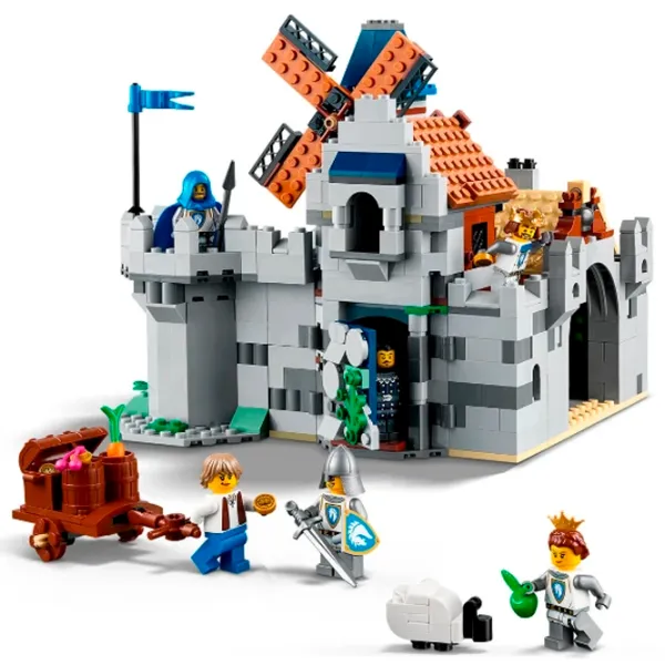 Constructor LEGO Medieval Horse Knight Castle Clasic/ Gray photo 6