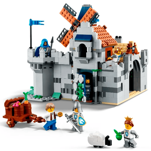 Constructor LEGO Medieval Horse Knight Castle Clasic/ Gray photo 6