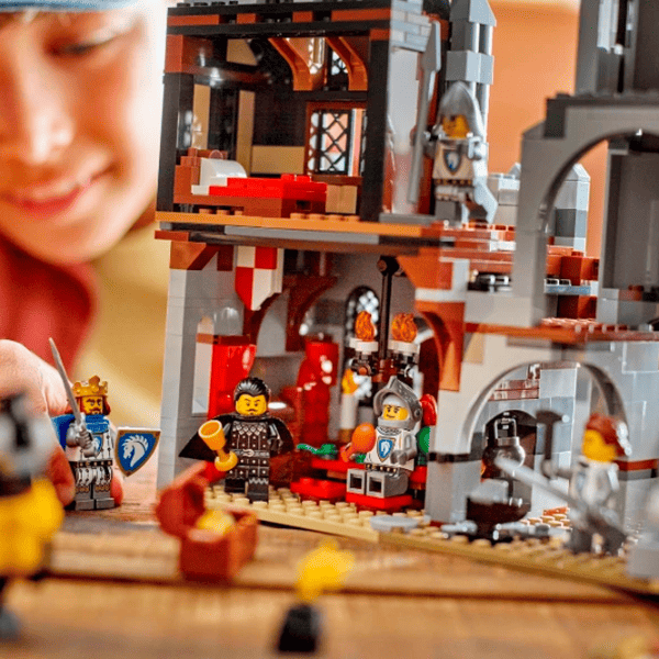 Constructor LEGO Medieval Horse Knight Castle Clasic/ Gray photo 7