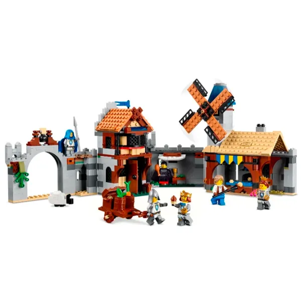 Constructor LEGO Medieval Horse Knight Castle Clasic/ Gray photo 8