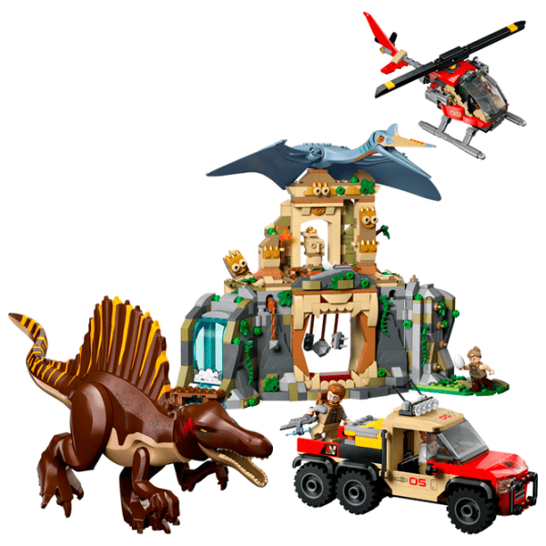 Constructor LEGO Spinosaurus & Quetzalcoatlus Air Mission Clasic/ Brown photo 2