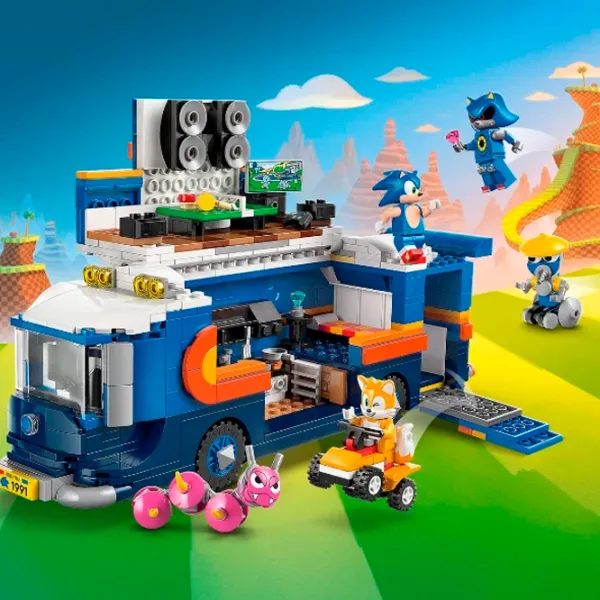 Constructor LEGO Team Sonic Command Truck Clasic/ Blue photo 5
