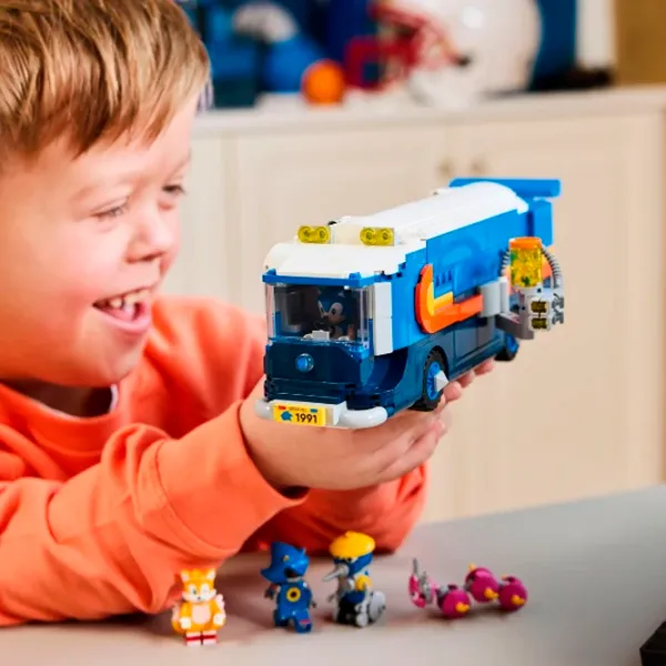 Constructor LEGO Team Sonic Command Truck Clasic/ Blue photo 6