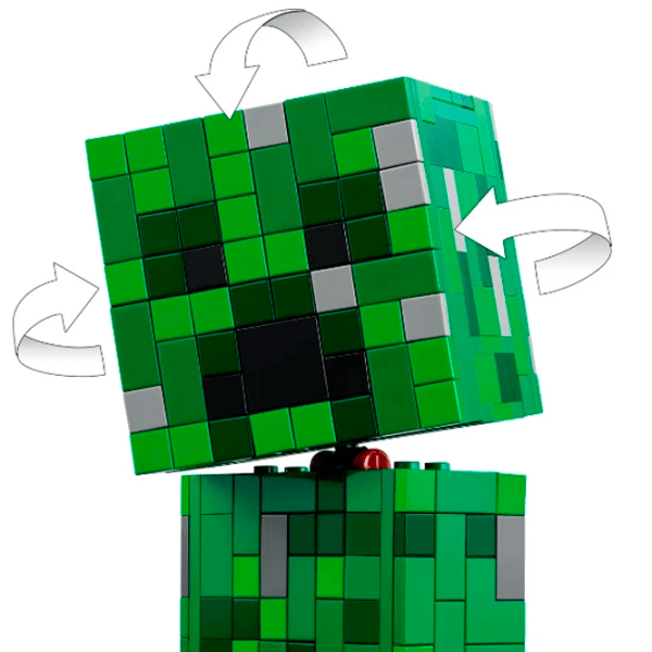 Constructor LEGO The Creeper™ Clasic/ Green photo 7