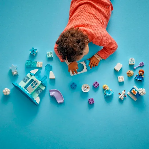 Constructor LEGO Anna And Elsa's Frozen Castle Party Clasic/ White photo 6