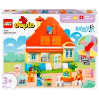 Constructor LEGO Bluey's Family House With Memory Game Clasic/ Orange