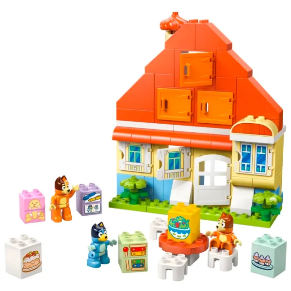 Constructor LEGO Bluey's Family House With Memory Game Clasic/ Orange photo 2