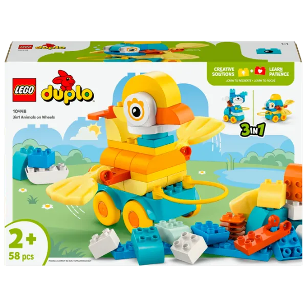 Constructor LEGO Animals On Wheels Clasic/ Yellow photo 1
