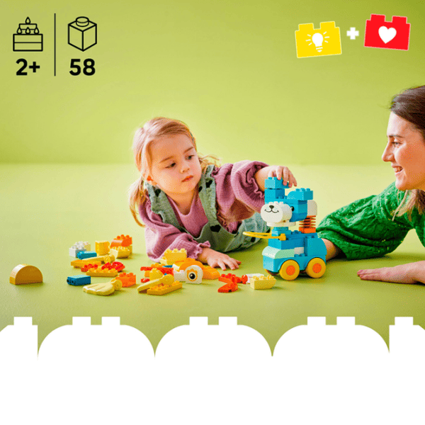 Constructor LEGO Animals On Wheels Clasic/ Yellow photo 3