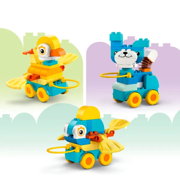 Constructor LEGO Animals On Wheels Clasic/ Yellow photo 6