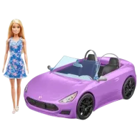 Набор Mattel Barbie in a purple cabriolet HBY29 модель / 3+