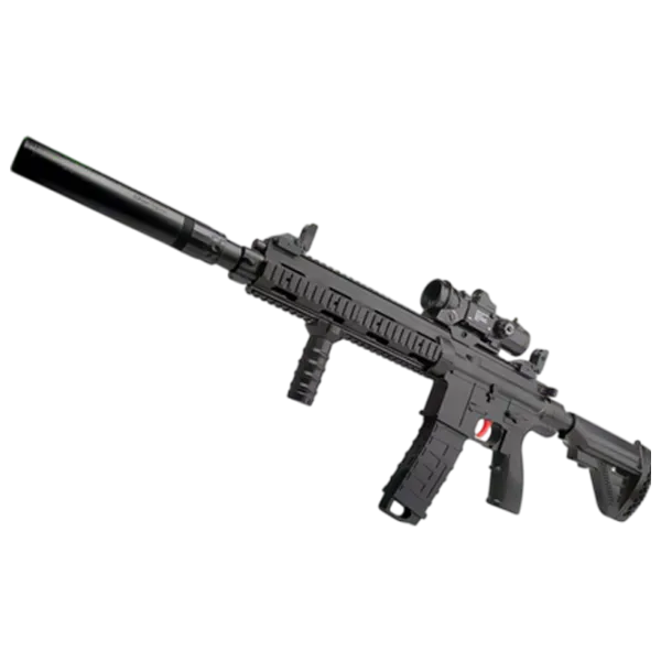 Игрушечный автомат ChiToys M416 703 14+ / Гелевые шарики / Черный photo 1 Игрушечный автомат ChiToys M416 703 14+ / Гелевые шарики / Черный photo 1