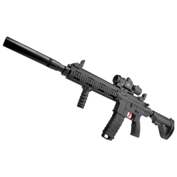 Игрушечный автомат ChiToys M416 703 14+ / Гелевые шарики / Черный photo 1 Игрушечный автомат ChiToys M416 703 14+ / Гелевые шарики / Черный photo 1