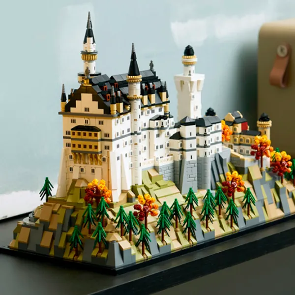 Constructor LEGO NEUSCHWANSTEIN CASTLE Clasic/ White photo 4