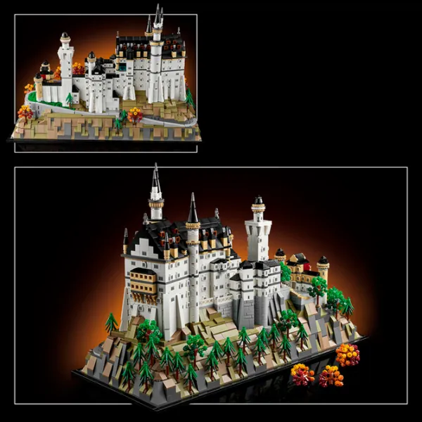 Constructor LEGO NEUSCHWANSTEIN CASTLE Clasic/ White photo 5