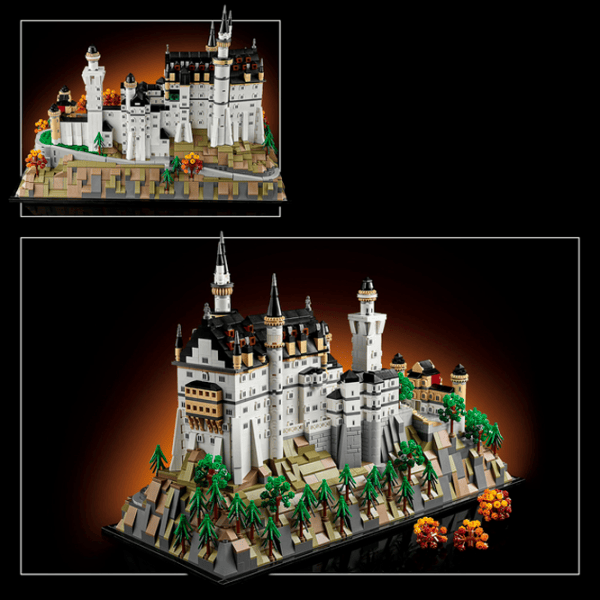 Constructor LEGO NEUSCHWANSTEIN CASTLE Clasic/ White photo 5