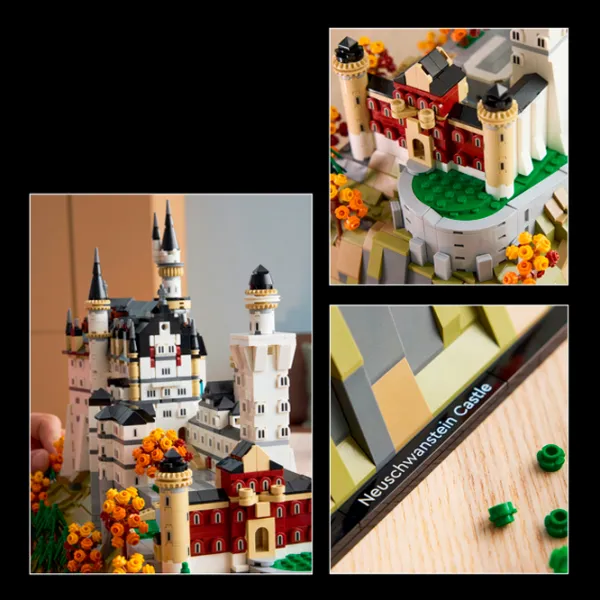 Constructor LEGO NEUSCHWANSTEIN CASTLE Clasic/ White photo 7