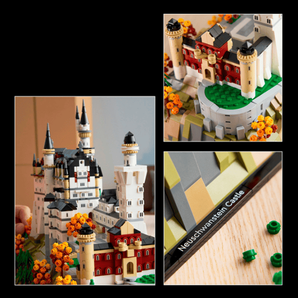 Constructor LEGO NEUSCHWANSTEIN CASTLE Clasic/ White photo 7
