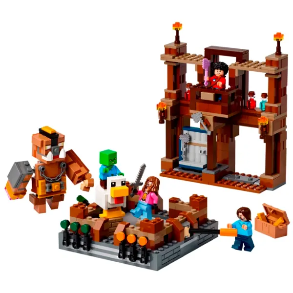 Constructor LEGO Woodland Mansion Fighting Ring Clasic/ Brown photo 2