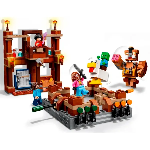 Constructor LEGO Woodland Mansion Fighting Ring Clasic/ Brown photo 4