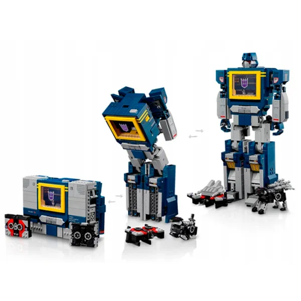 Constructor LEGO Soundwave Personaj de film/ Blue photo 2