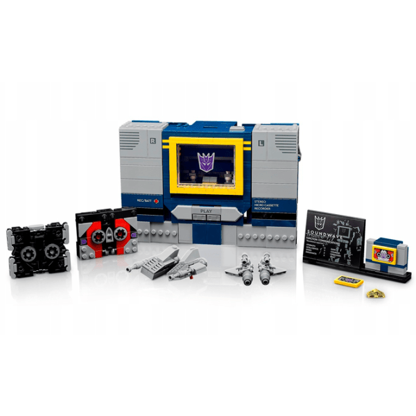 Constructor LEGO Soundwave Personaj de film/ Blue photo 4