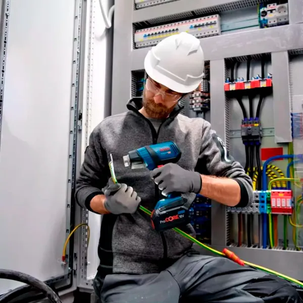 Строительный фен Bosch GHG 18V-50  / Синий photo 3 Строительный фен Bosch GHG 18V-50  / Синий photo 3