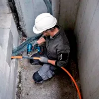 Строительный фен Bosch GHG 18V-50 / Синий photo 4