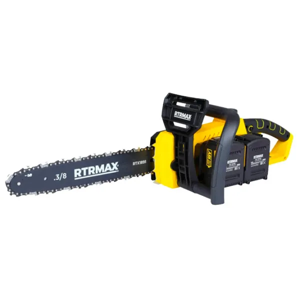 Цепная пила RTRMAX RTX1891 Аккумуляторный/ Желтый photo 1 Цепная пила RTRMAX RTX1891 Аккумуляторный/ Желтый photo 1