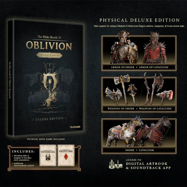 The Elder Scrolls IV: Oblivion Remastered Deluxe Edition Game for PlayStation 5 photo 3