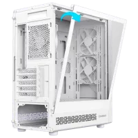 Carcasă Gamemax Focus MW Micro Tower / White photo 6